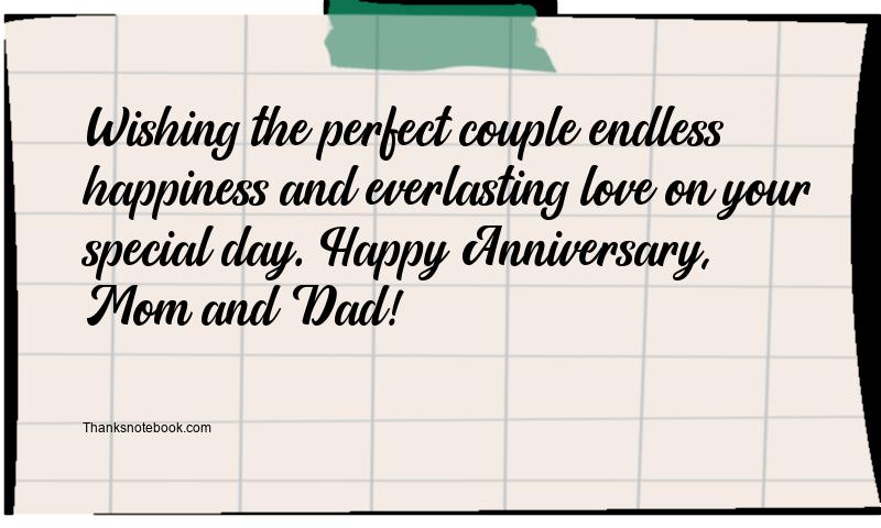 Best Wedding Anniversary Wishes For Mom And Dad