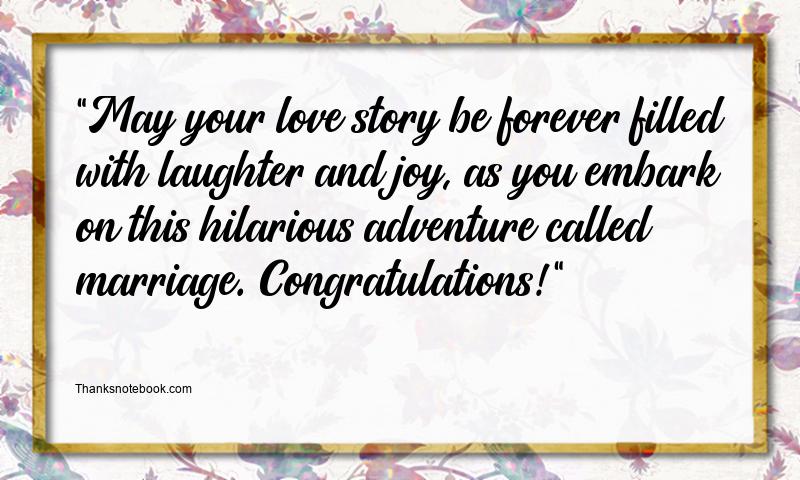 Funny Wedding Wishes Poems