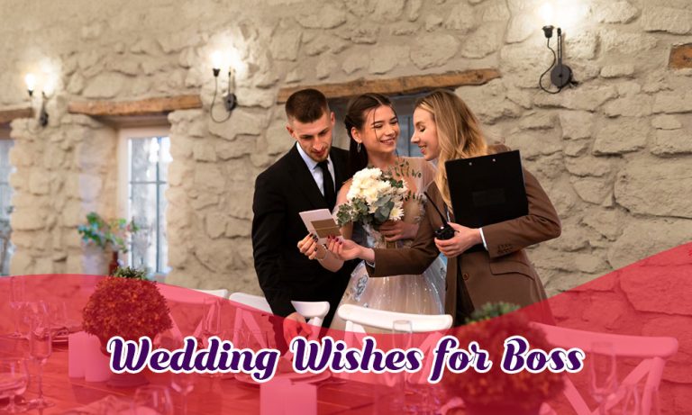 179+ Respectful Wedding Wishes for Boss