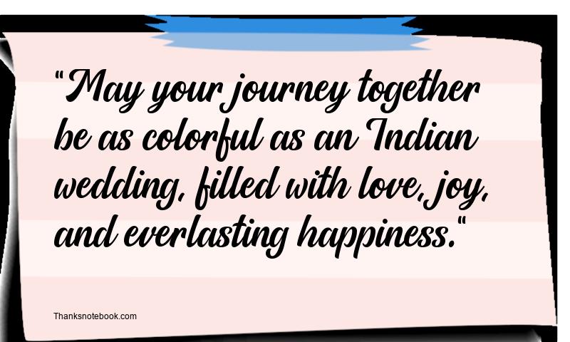 Wedding Wishes for Indian Couple