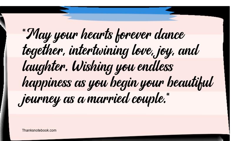 Wedding Wishes for Newly Married Guests