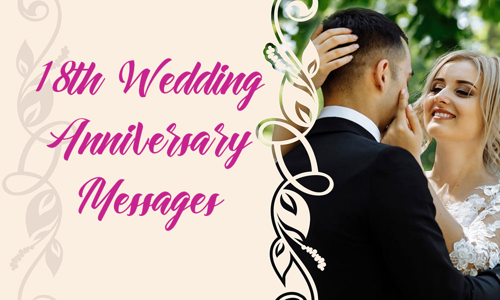 18th Wedding Anniversary Messages Feature Image