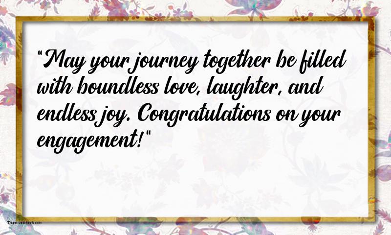 Engagement Wishes for Friends