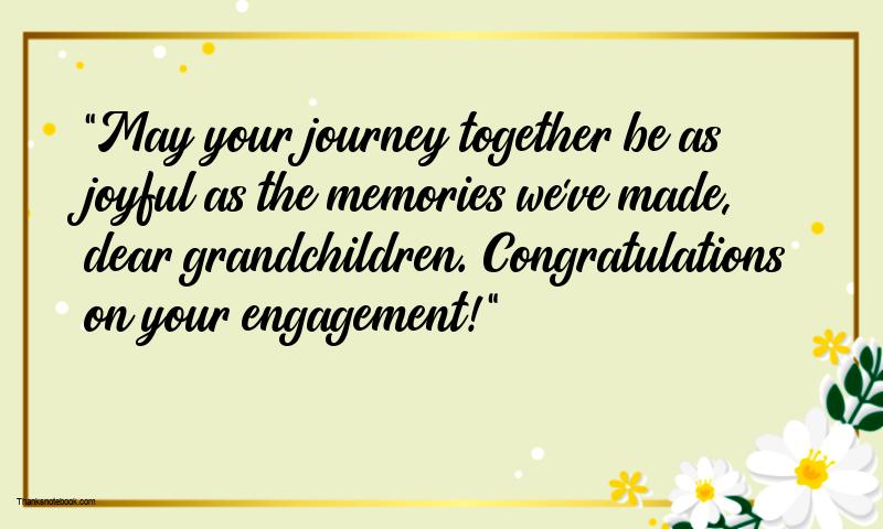 Engagement Wishes from Grandparents