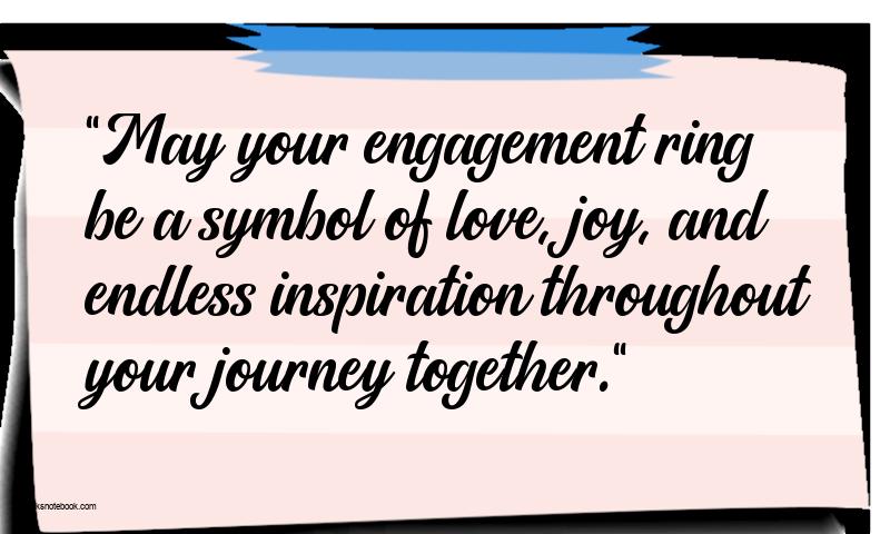 Inspirational Engagement wishes for granddaughter