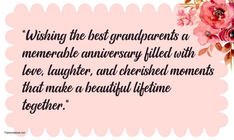 Best Anniversary Wishes For Grandparents