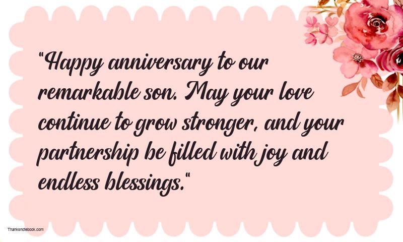 Best Anniversary Wishes For Son