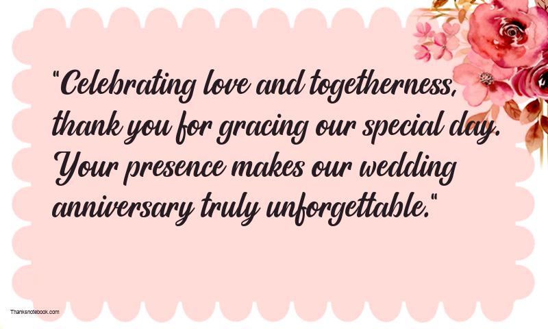 Best Wedding Anniversary Messages For Guest