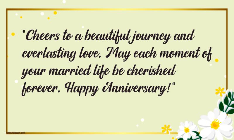 Romantic Happy Anniversary Messages For Guest